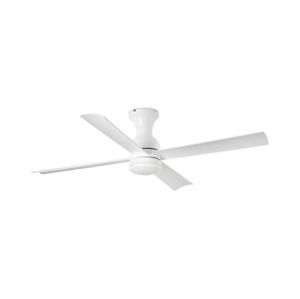 FARO Barcelona FARO 33756WT - LED stropný vent. FRASER XL LED/16W/230V biela pr. 120 cm WT + DO