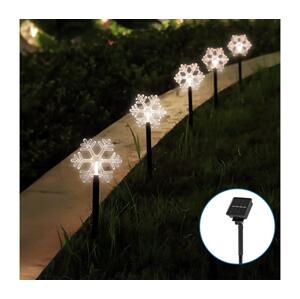 B.V.  - LED Solárne vianočné svietidlo LED/0,054W/1,2V 1m IP65 studená biela