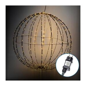 B.V.  -LED Vonkajšia vianočná dekorácia LED/3,6W/230V guľa 30cm IP44 teplá biela