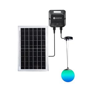 B.V. -LED RGB Solárny luster MESH 35W/3,7V 8000 mAh 2700K-6500K IP65 pr. 30 cm