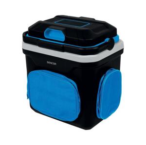 Sencor - Prenosná autochladnička 24 l 60W/12V/230V čierna/modrá