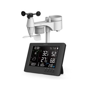 Sencor - Profes. meteostanice s LCD displejom a budíkom 5V/1xCR2032 + 3xAA Wi-Fi