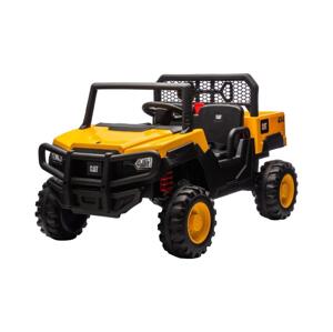 Buddy Toys Elektrické autíčko CAT 60W/7500 mAh žltá/čierna + diaľkové ovládanie
