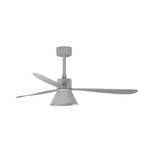 FARO Barcelona FARO 33762WT-24-LED Stm. vent. AMELIA L CONE LED/20W/230V šedá pr.132 cm WT + DO
