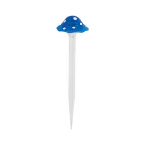 B.V.  - LED Solárne svietidlo LED/0,006W/1,2V 100 mAh 2700K IP44 modrá