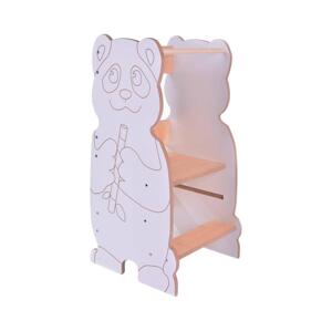 AVETO CZ Učiaca veža PANDA biela/javor