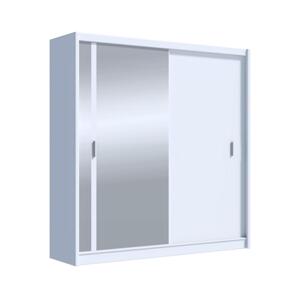 Skriňa na šaty SABRINA 203x215 cm biela