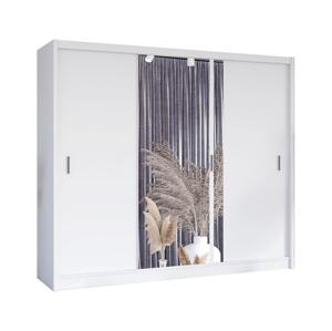 Skriňa na šaty SABRINA 250x215 cm biela
