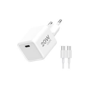 Winner Group Winner Group- Rychlonabíjací adaptér 1xUSB-C PD 20W + USB kábel USB-C / USB-C 1m