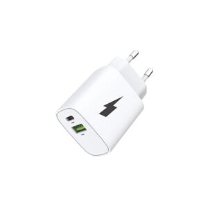 Winner Group Winner Group - Rychlonabíjací adaptér 1xUSB-C + 1xUSB-A Power Delivery 20W biela