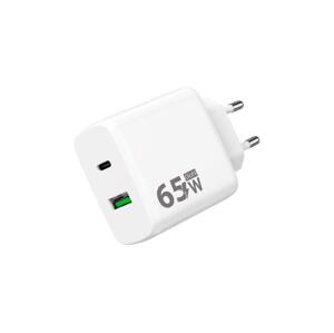 Winner Group Winner Group - Rychlonabíjací adaptér 1xUSB-C + 1xUSB-A Power Delivery 65W biela