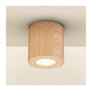 Brilagi Brilagi -Kúpeľňové bodové svietidlo MIA 1xGU10/30W/230V 84x80 mm dekor duba IP44