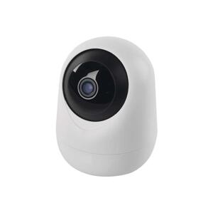 Inteligentná vnútorná otočná kamera so senzorom pohybu GoSmart 5V Wi-Fi Tuya biela