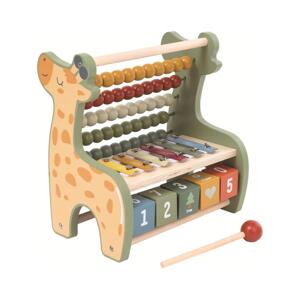 2Kids Toys 2Kids Toys - Drevené multifunkčné počítadlo Žirafa