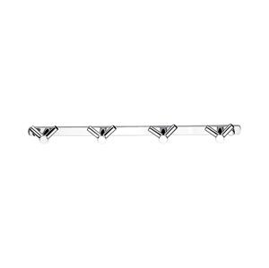 NIMCO NIMCO MAC 2905831C-T-90 - Nástenný vešiak na uteráky BORMO 30 cm lesklý chróm