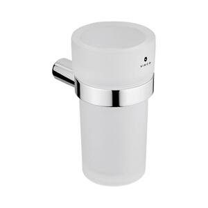 NIMCO NIMCO BR 11058W-26 - Nástenný stojanček na kefky BORMO matné sklo/lesklý chróm