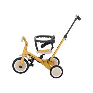 Petite&Mars PETITE&MARS - Detská trojkolka 5v1 TURBO Intense Ochre