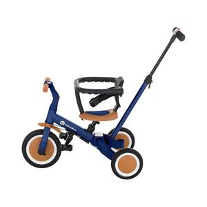 Petite&Mars PETITE&MARS - Detská trojkolka 5v1 TURBO Enigmatic Blue