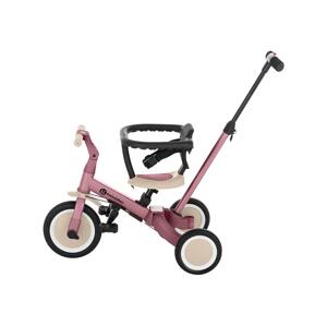 Petite&Mars PETITE&MARS - Detská trojkolka 5v1 TURBO Dusty Rose