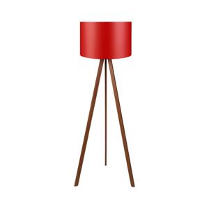 Stojacia lampa AYD 1xE27/40W/230V červená/hnedá