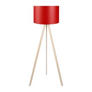 Stojacia lampa AYD 1xE27/40W/230V červená/béžová
