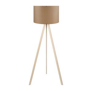 Stojacia lampa AYD 1xE27/40W/230V hnedá/béžová