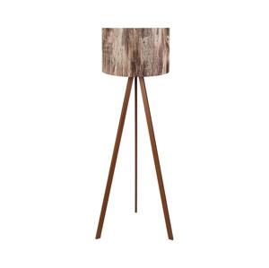 Stojacia lampa AYD 1xE27/40W/230V hnedá