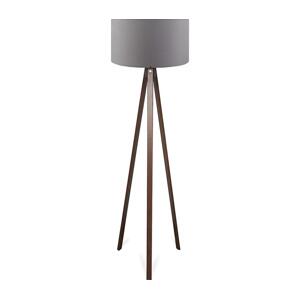 Stojacia lampa AYD 1xE27/40W/230V hnedá/šedá