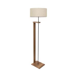 Stojacia lampa AYD 1xE27/40W/230V hnedá/béžová