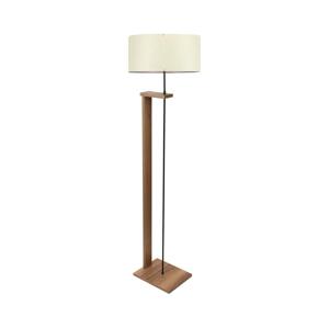 Stojacia lampa AYD 1xE27/40W/230V hnedá/krémová