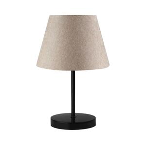 Stolná lampa AYD 1xE27/40W/230V béžová/čierna