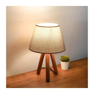 Stolná lampa AYD 1xE27/40W/230V hnedá/béžová
