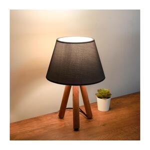 Stolná lampa AYD 1xE27/40W/230V hnedá/čierna
