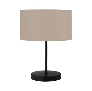 Stolná lampa AYD 1xE27/40W/230V béžová/čierna