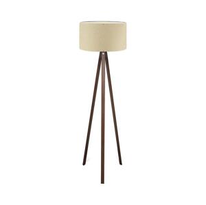 Stojacia lampa AYD 1xE27/40W/230V béžová/hnedá