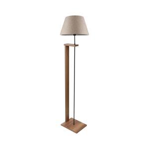 Stojacia lampa AYD 1xE27/40W/230V béžová/hnedá