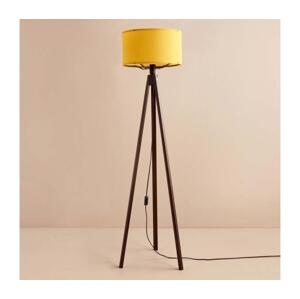 Stojacia lampa AYD 1xE27/40W/230V hnedá/oranžová