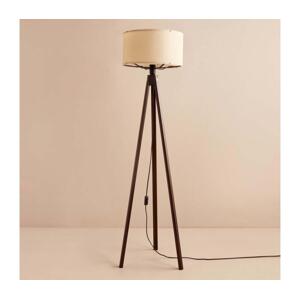 Stojacia lampa AYD 1xE27/40W/230V hnedá/béžová