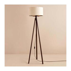 Stojacia lampa AYD 1xE27/40W/230V hnedá/béžová
