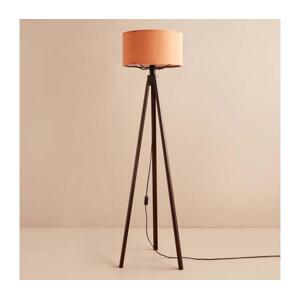 Stojacia lampa AYD 1xE27/40W/230V hnedá/oranžová
