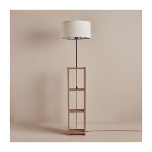 Stojacia lampa AYD 1xE27/40W/230V hnedá/biela+