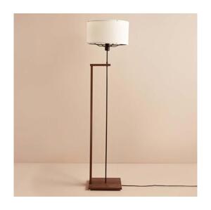 Stojacia lampa AYD 1xE27/40W/230V hnedá/biela+
