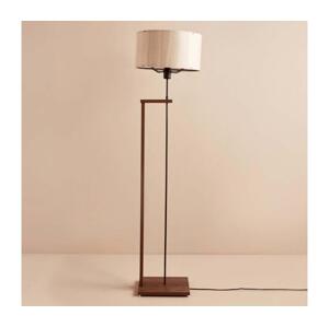 Stojacia lampa AYD 1xE27/40W/230V hnedá/béžová