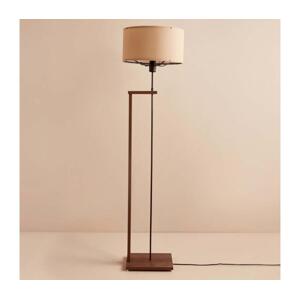 Stojacia lampa AYD 1xE27/40W/230V hnedá