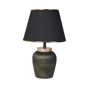 Stolná lampa RAMZES 1xE27/40W/230V čierna/zlatá