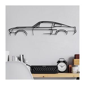 Nástenná dekorácia 70x15 cm auto kov