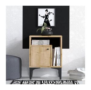 Nočný stolík NUNO 55x40 cm dub safírový