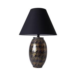 Stolná lampa RAMZES 1xE27/40W/230V čierna