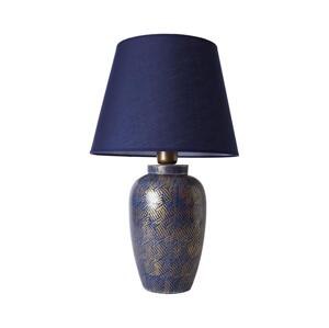 Stolná lampa RAMZES 1xE27/40W/230V modrá