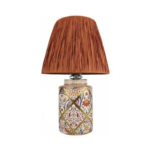 Stolná lampa RAMZES 1xE27/40W/230V rafia